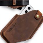 TobbinGear Cell Phone Holster Leather Case-0