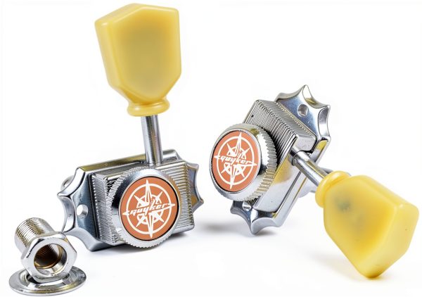 Guyker Guitar Tuning Machines Chrome 1:15 Ratio-4