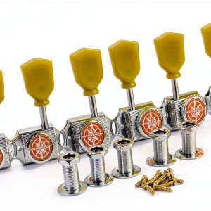 Guyker Guitar Tuning Machines Chrome 1:15 Ratio-0