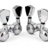 Guitar Locking Tuners Chrome Nickel-2