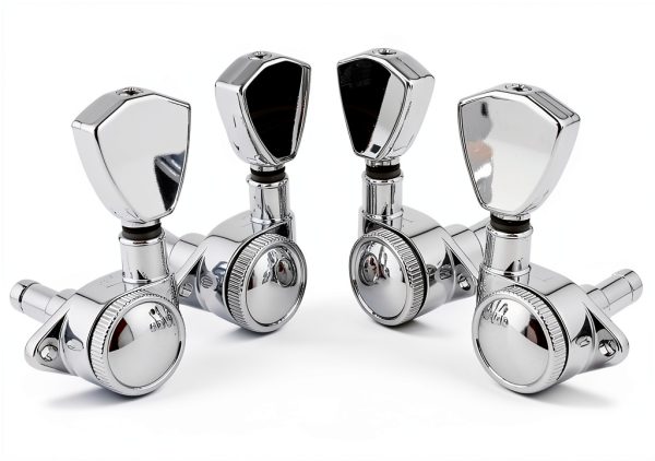 Guitar Locking Tuners Chrome Nickel-2