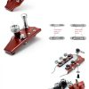Hipshot Chrome Electric Guitar Tuning Pegs Musical-8