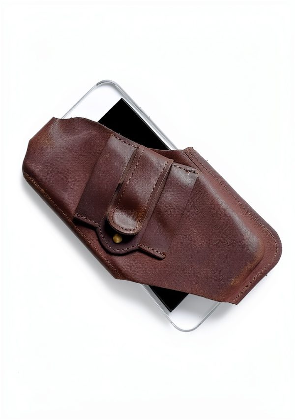 TobbinGear Cell Phone Holster Leather Case-1