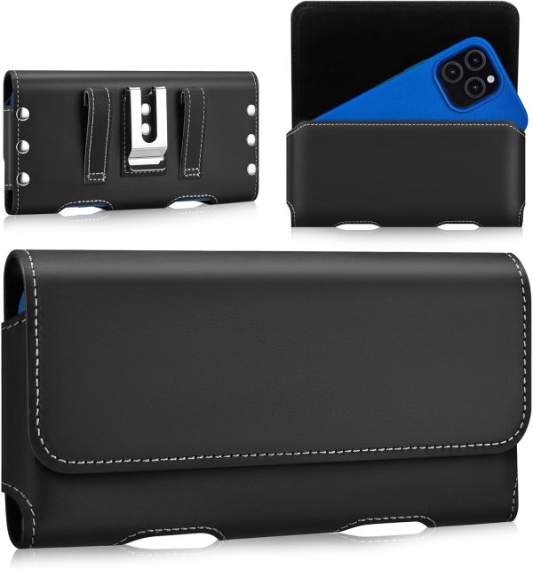 Gcepls Handmade Leather Cell Phone Holster-0