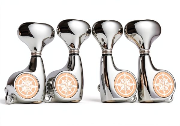Electric Guitar Tuning Keys by Guyker Chrome-1