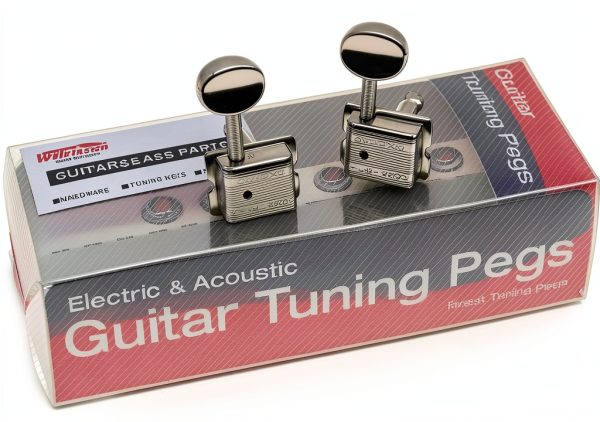 Wilkinson Vintage Electric Guitar Tuners Nickel-5