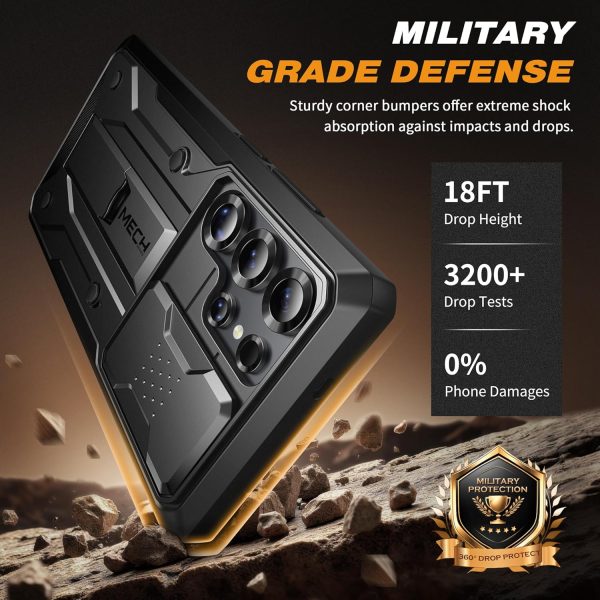 Samsung S24 Ultra Case TDE-S24UStand-BlackPrivacy-6