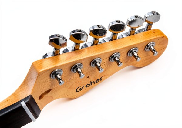 Electric Guitar Tuning Keys 6R Chrome-7
