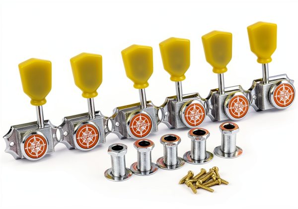 Guyker Guitar Tuning Machines Chrome 1:15 Ratio-1