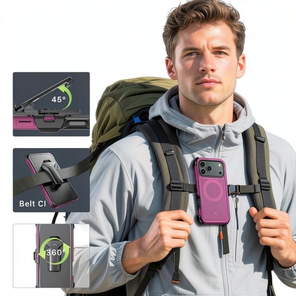 iPhone 17 Pro Max Case M MYBAT PRO Shockproof-4