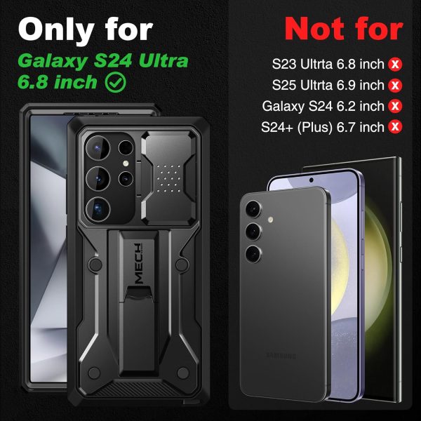 Samsung S24 Ultra Case TDE-S24UStand-BlackPrivacy-1