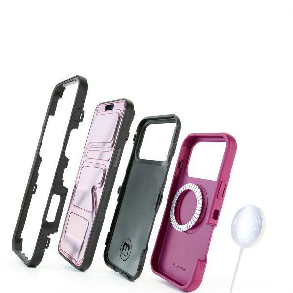 iPhone 17 Pro Max Case M MYBAT PRO Shockproof-2