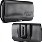 DeBin Nylon Phone Holster Magnetic Black for iPhone-0