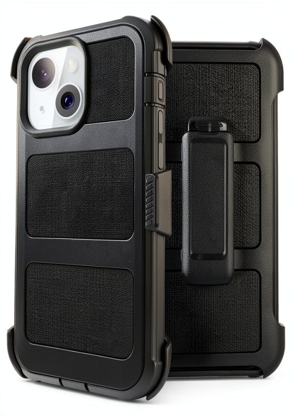 Saiboro iPhone 15 Case with Clip-0
