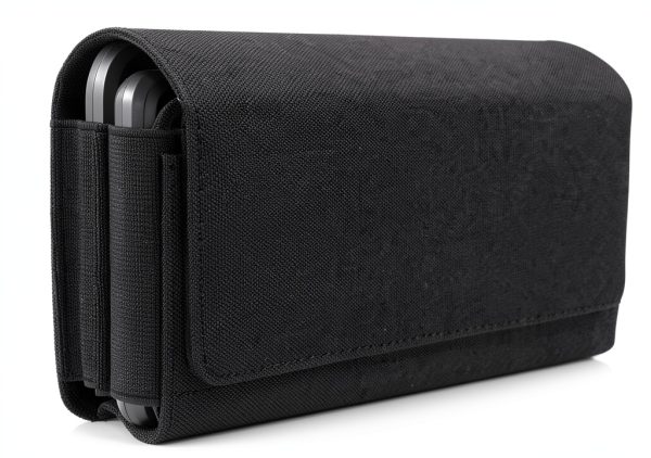 Dual Phone Belt Holster Case for iPhone Samsung-0