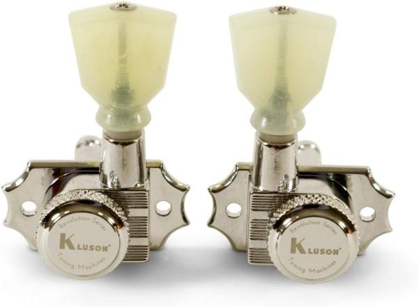 Electric Guitar Tuning Keys Nickel Set of 6-1