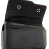 DeBin Nylon Phone Holster Magnetic Black for iPhone-1