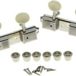 Kluson Tuners Nickel Plated Electric Guitar Tuning Keys-0