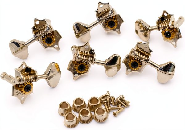 Sta-Tite Tuners Nickel Electric Guitar Tuning Keys-0