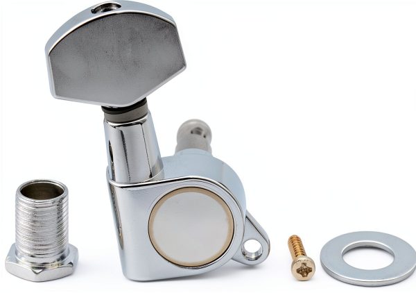 Electric Guitar Tuning Keys 6R Chrome-3