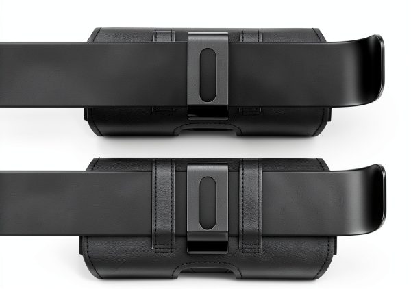DeBin Nylon Phone Holster Magnetic Black for iPhone-3
