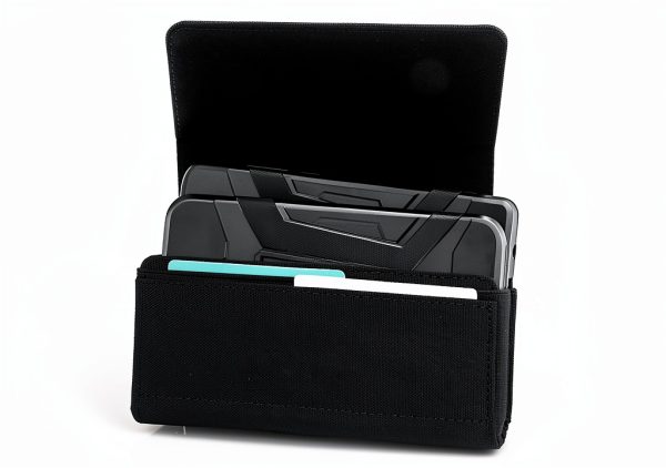 Dual Phone Belt Holster Case for iPhone Samsung-4