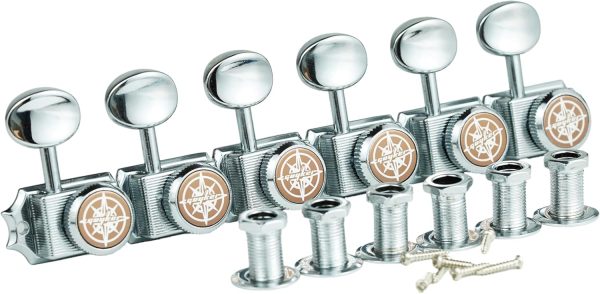Pavo Locking Tuners Chrome Guitar Tuning Keys-1