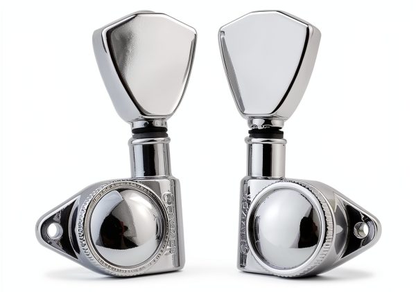 Guitar Locking Tuners Chrome Nickel-3