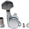 Chrome Pavo Guitar Tuning Keys 15:1 Locking Set-3