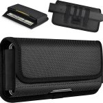 ykooe Phone Pouch Universal Holder Black-0