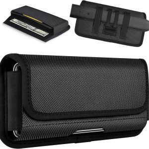 ykooe Phone Pouch Universal Holder Black-0