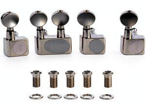 Pavo Electric Guitar Tuning Keys Contemporary Button Gold-0