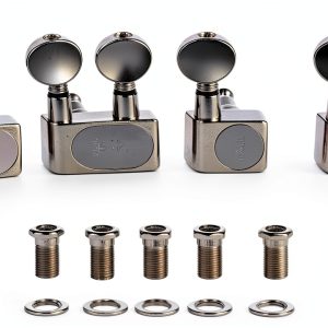 Pavo Electric Guitar Tuning Keys Contemporary Button Gold-0