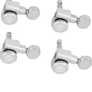 Electric Guitar Tuning Keys Chrome Vintage Set-0
