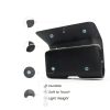 Wireless City Black Leather Phone Holster for iPhone-5