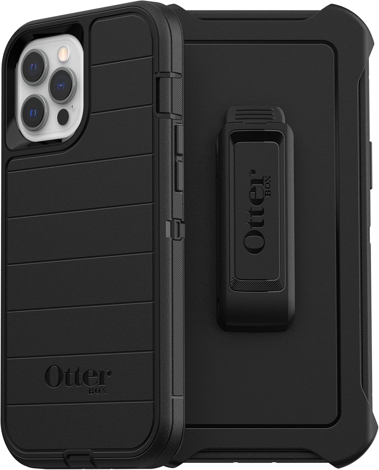 OtterBox iPhone 12 Pro Max case with belt clip holster