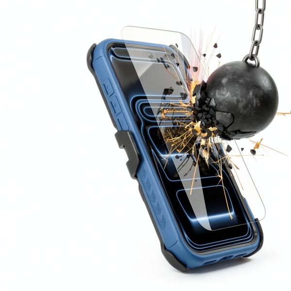 iPhone 17 Pro Max Case M MYBAT PRO Rugged Plastic-5