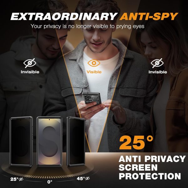 Samsung S24 Ultra Case TDE-S24UStand-BlackPrivacy-2