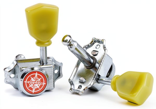 Guyker Guitar Tuning Machines Chrome Green 1:15-2