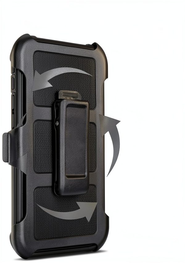 Saiboro iPhone 15 Case with Clip-4