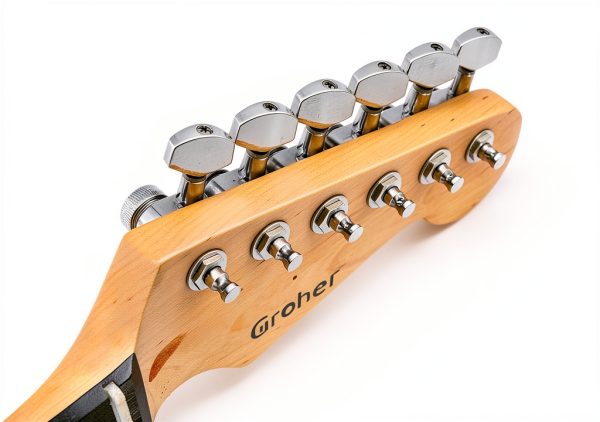 Chrome Pavo Guitar Tuning Keys 15:1 Locking Set-7