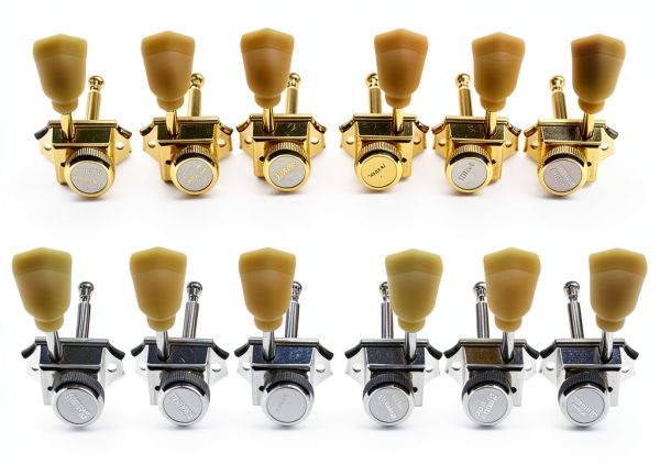 Gold Keystone Tuners for Les Paul Guitars-3