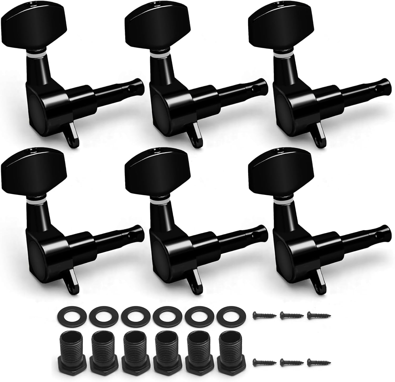 Guitar tuners pegs made of metal alloy