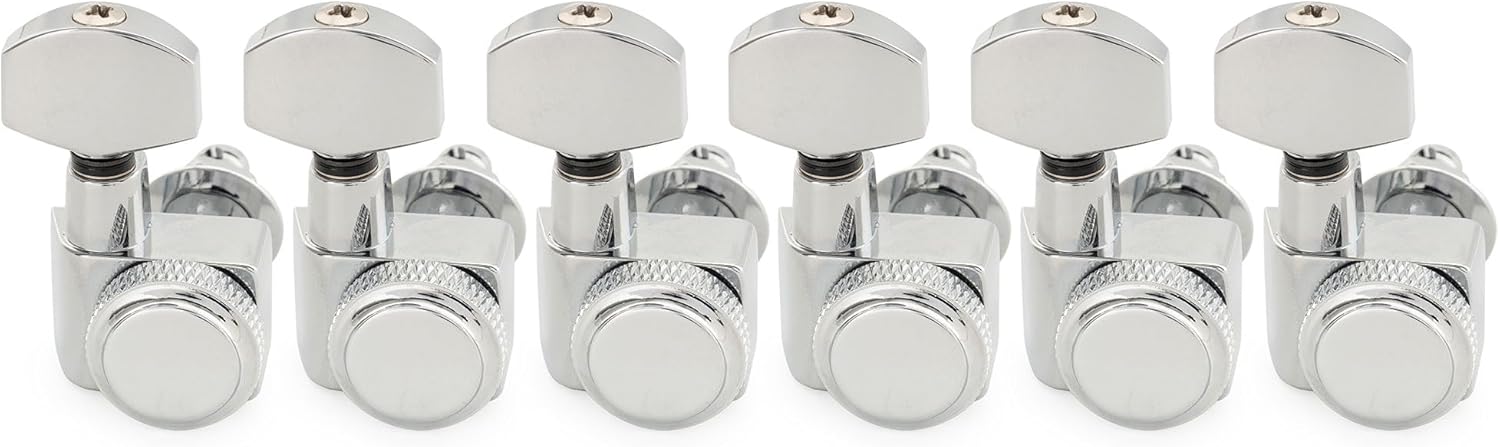 Installing Musiclily 6R Chrome tuning keys on a Stratocaster