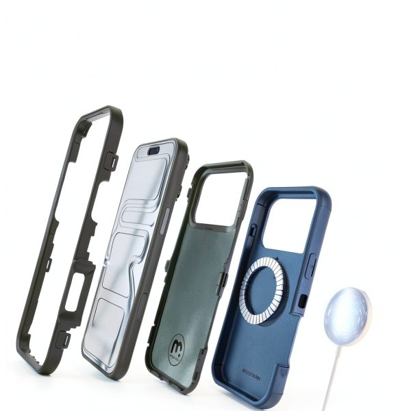 iPhone 17 Pro Max Case M MYBAT PRO Rugged Plastic-2