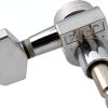 Chrome Pavo Guitar Tuning Keys 15:1 Locking Set-5