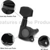Guitar Tuners Pegs Metal Alloy Black Electric Guitars-1
