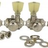 Electric Guitar Tuning Keys Nickel Set of 6-0