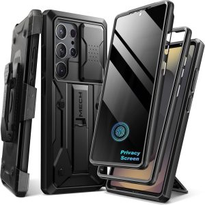 Samsung S24 Ultra Case TDE-S24UStand-BlackPrivacy-0