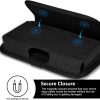 ykooe Phone Pouch Universal Holder Black-4